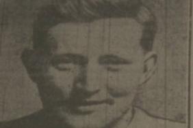 This photo of Frank Jackson appeared in the Lancaster Observer and Morecambe Chronicle of Friday May 21 1915. Photo:Shaun Corkerry