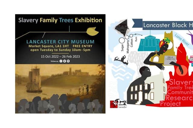 Slavery Family Trees Exhibition in Lancaster museum runs until February 26.