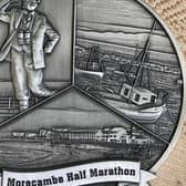 The first 150 entrants to complete the Morecambe Bay Half Marathon in May 2022 will receive this medal.
