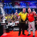 Dave Chisnall lost to Peter Wright in the final of the Gambrinus Czech Darts Open Picture: Jonas Hurnold/PDC Europe