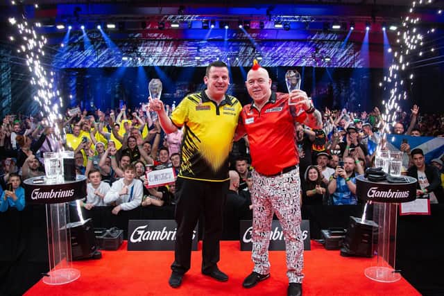 Dave Chisnall lost to Peter Wright in the final of the Gambrinus Czech Darts Open Picture: Jonas Hurnold/PDC Europe