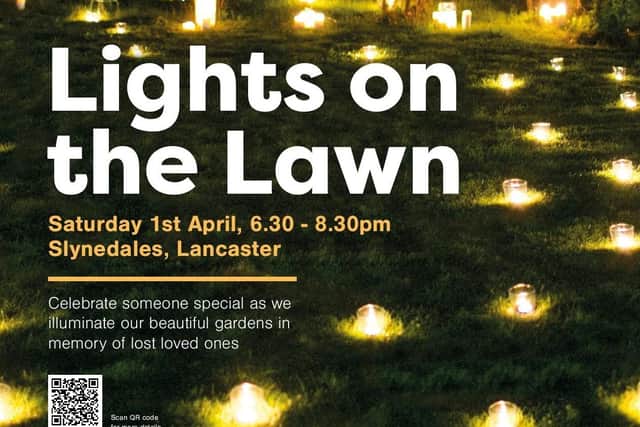 Lights on the Lawn takes place on April 1.