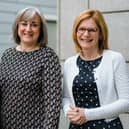 From left: Charlotte O’Leary (CEO), Stephanie Windsor (COO) and Karen Shackleton (Founder and Chair) of Pensions for Purpose.