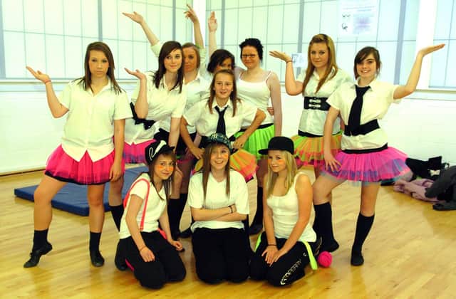 Fleetwood High School Year 9 and 10 students perform their 'Vogue' routine during the Fleetwood Dance Festival at Fleetwood High School