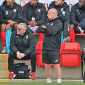 Morecambe manager Derek Adams has laid down a challenge to his players