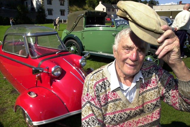 Heysham Village's Vintage Car And Steam Rally-Sam Wase takes his hat off to this years super show. (2000).