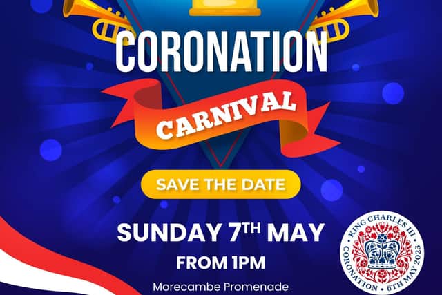 The Coronation Carnival will take place on May 7.