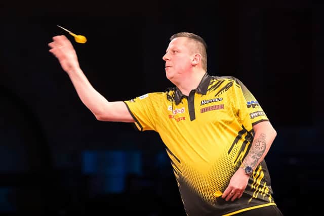 Dave Chisnall was defeated in the last 16 on Sunday Picture: PDC