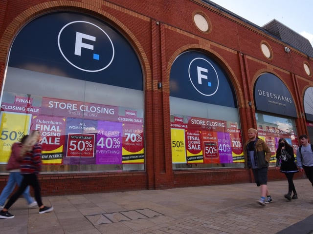 Fishergate, Preston is holding Halloween crafts.