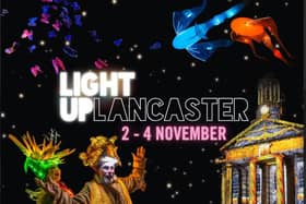 Light Up Lancaster starts today until November 4. Picture by Robin Zahler.
