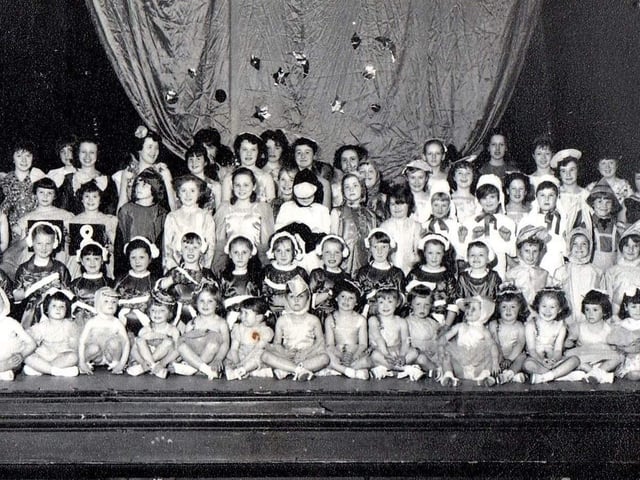 Children and young people who took part in a show at the Lancaster Grand Theatre.