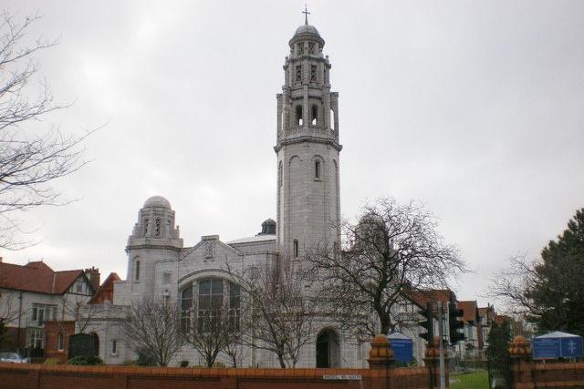 Although officially named Fairhaven United Reformed Church, this church is known locally as The White Church. The attractive landmark sits at the corner of Clifton Drive and Ansdell Road South. The white glazed brick characterises the Byzantine styled Grade II listed building