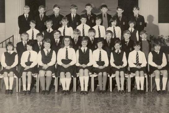 Balmoral County Secondary School pupils.
