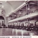 WINTER GARDENS: A postcard showing inside the Winter Gardens Ballroom.