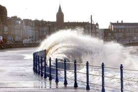 Storm Kathleen is set to bring 70mph winds to Morecambe and Lancaster on Saturday. Photo: David Hurst.