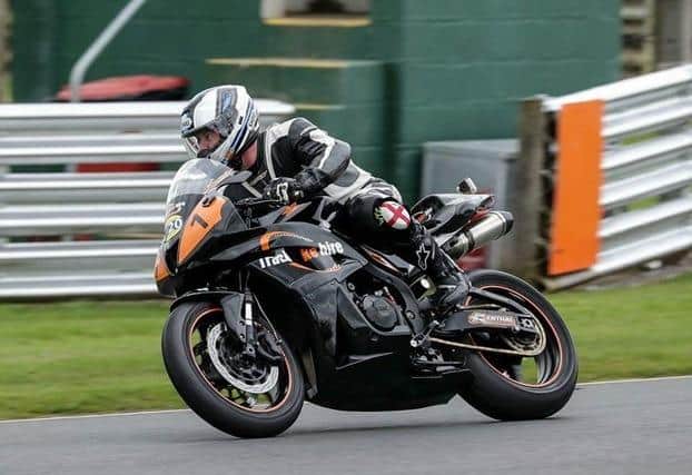 David Lambert from Lancaster suffered life-changing injuries in a motorbike crash.
