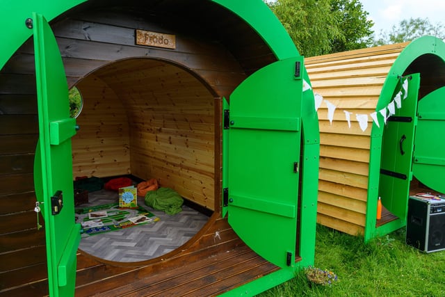 Exterior of Wray Primary School's new learning pods. Photo: Kelvin Stuttard