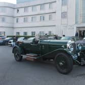 One of the cars on display at the Midland at the weekend.