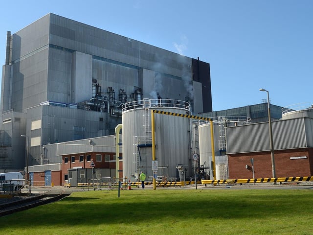 Heysham 1 Power Station.