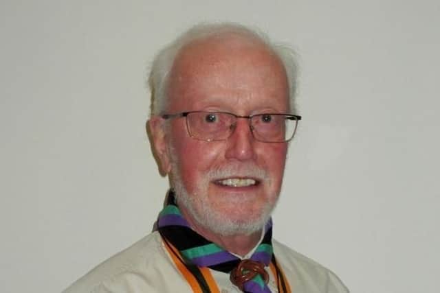 Alan Hague BEM who has died after a long illness. Alan was involved with Lonsdale Scouts for over 60 years.