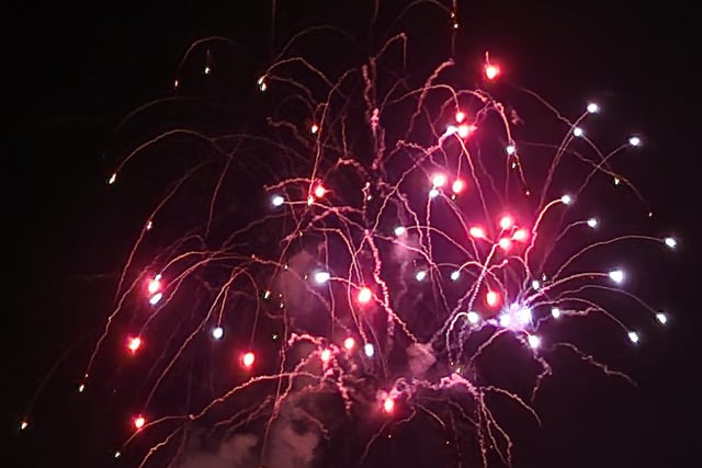 A spectacular fireworks display rounded off the weekend.