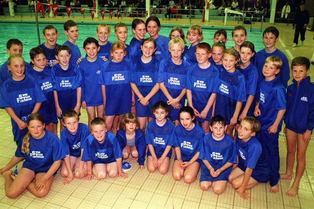 Fleetwood 'A'  Dolphin swimming team