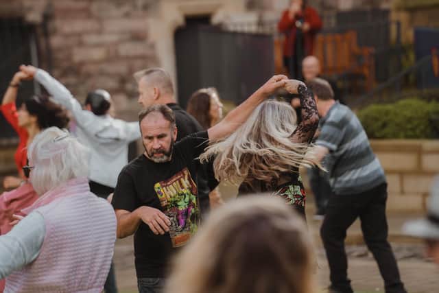 There's plenty of opportunity to dance the night and day away at this year's Lancaster Music Festival. Photo by Nettlespie Photography