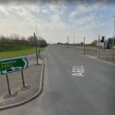 The Bay Gateway was closed from its junction with Morecambe Road to its junction with Mellishaw Lane. Photo: Google Street View
