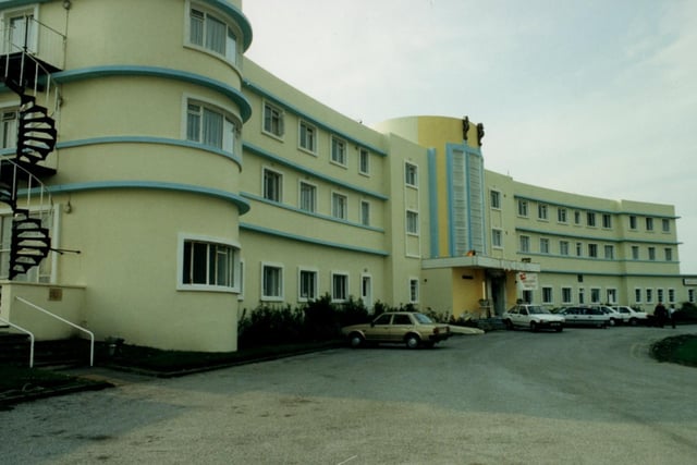 The Midland Hotel in Morecambe, pictured here in 1997, has sat on proudly on the Promenade since 1933. The hotel is a magnificent structure and an architectural gem