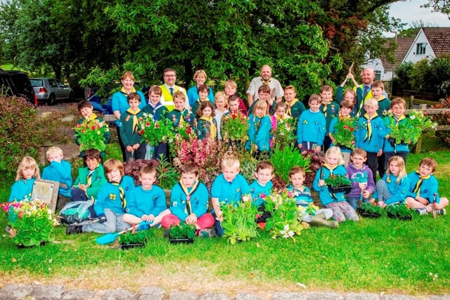 In 2015 Forton Village, near Garstang, blossomed thanks to a donation by a Preston-based residential developer and the hard work of Forton Scout Group (Beavers and Cubs). Applethwaite Homes, part of the Eric Wright Group, was developing the ‘Bowland Gardens’ scheme located in the village and donated £500 to Forton Scout Group’s annual plant sale, on the basis that the plants would be used to further improve the village’s landscaping