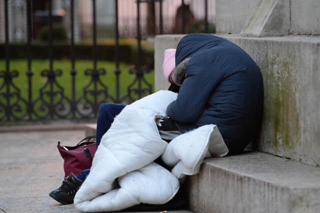 Dozens of people were homeless in Lancaster on any given night in 2022, new data suggests.
