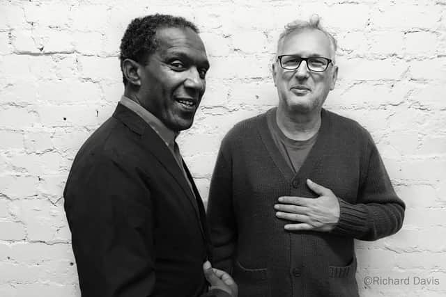 Henry Normal and Lemn Sissay both feature in the new anthology Morecambe Poetry Festival. Photo: Richard Davis.