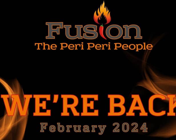 Fusion Peri Peri in Morecambe are back in February.