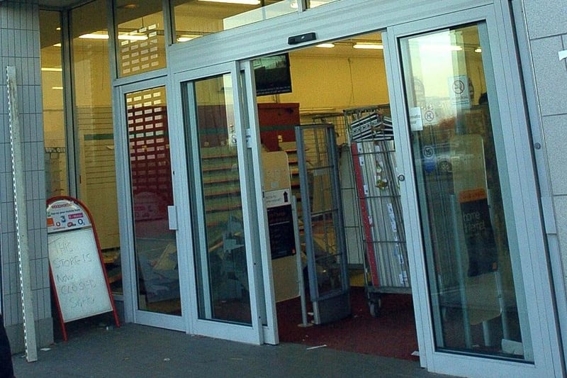 Morecambe Woolworths which closed in 2009.