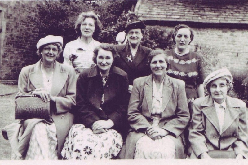 This photograph was taken in the grounds of St Peter’s Church in Heysham around 1957. Picture provided by Mrs Carruthers (Baxter). 