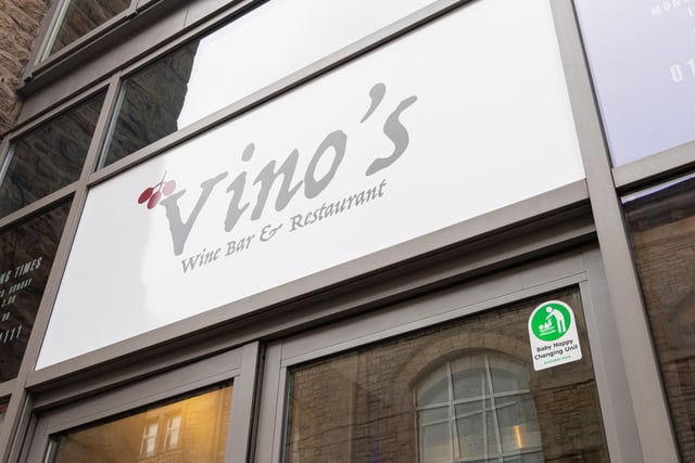 The exterior of Vino's Wine Bar & Restaurant on North Road in Lancaster City Centre. Photo: Kelvin Stuttard