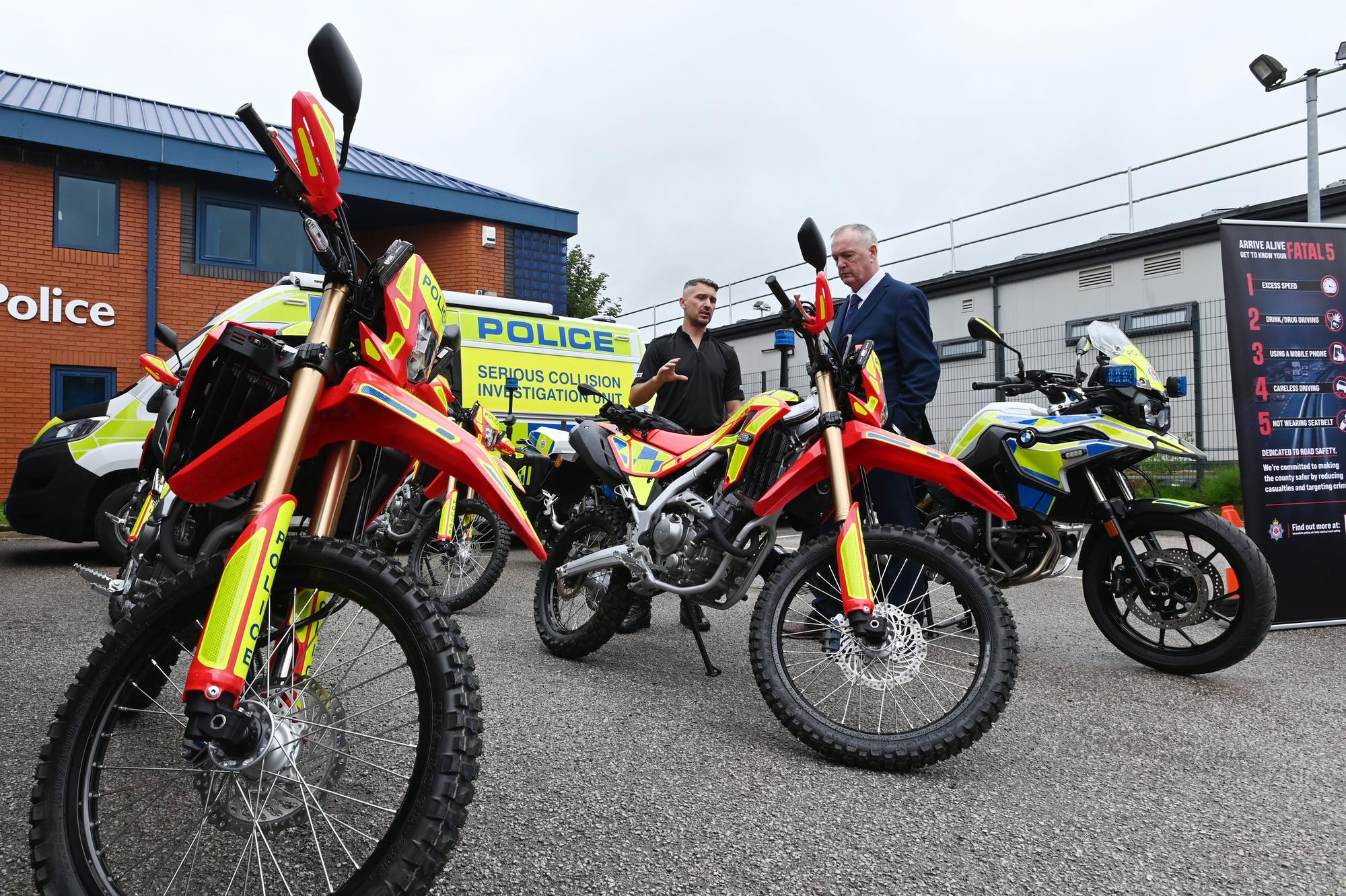 Police get new motorbike fleet to tackle anti-social behaviour in ...