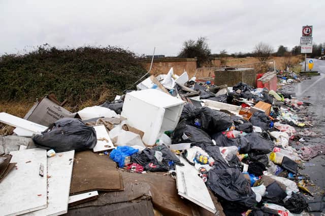 There were 3,736 fly-tipping incidents in Lancaster in the year to March 2022 – up from 2,827 the year before.