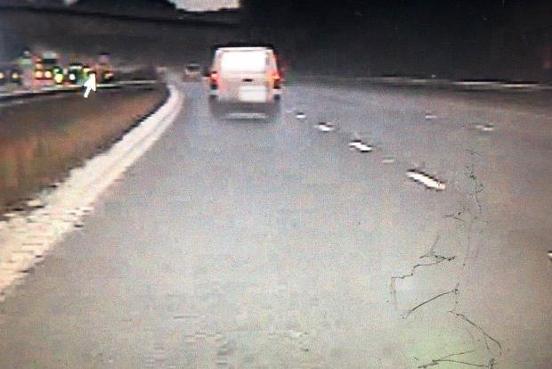 This van was seen travelling along the M61 towards Preston at 97mph in "extremely foul" weather conditions.
When stopped by police, the driver claimed he didn’t realise he was going that fast. A penalty was issued for excessive speed.