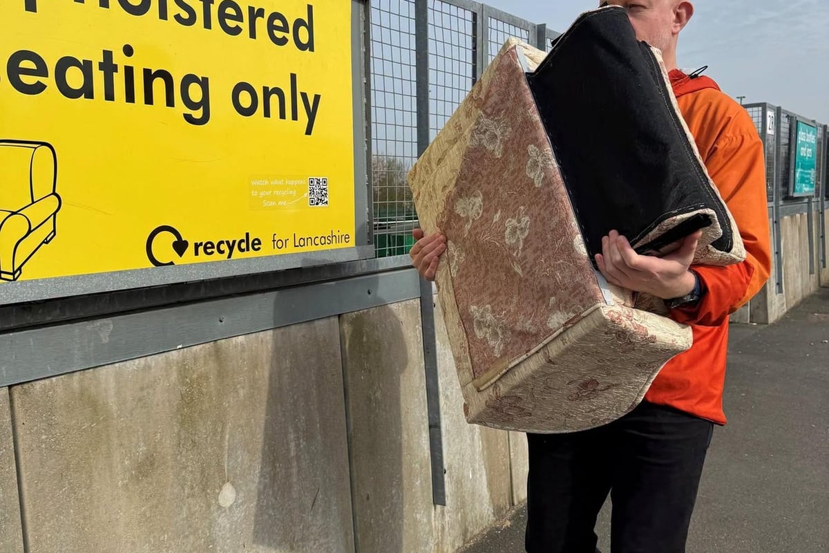 Lancashire recycling centres reopen after Storm Boelo