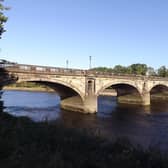 Skerton Bridge in Lancaster is shut due to a 'police incident' this morning (Friday, August 5). Pic credit: Maxine Armstrong/CC BY-SA 3.0