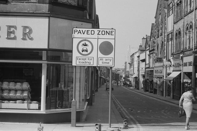A sign of things to come. Penny Street pre-pedestrianisation in the 70s.