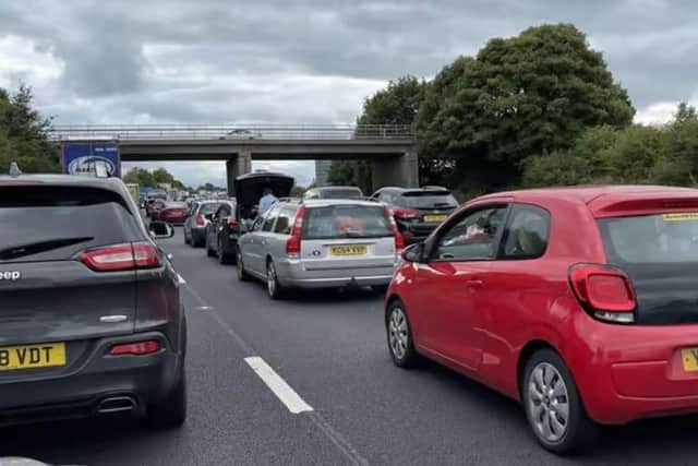 One driver described the hours-long delays as 'M6 hell'. Picture credit: Kieron Brogan