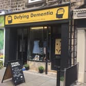 Defying Dementia fundraising and community shop in Lancaster.