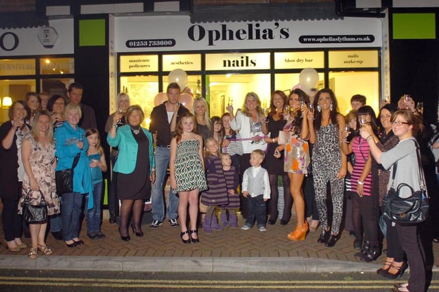 The opening of Ophelia's in Lytham