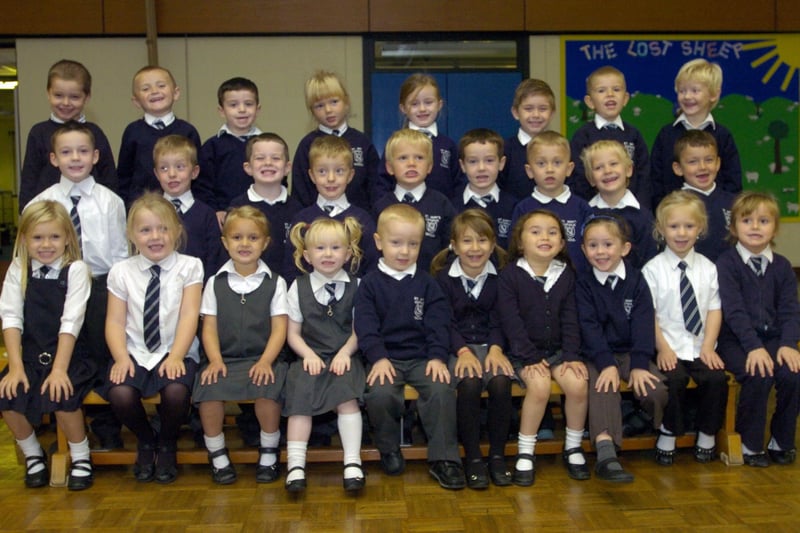 St Mary's Catholic Primary School Morecambe Reception Class in 2011.