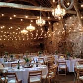 Located in the stunning Cumbrian countryside and with idyllic views of Morecambe Bay, The Barn @ Park House Farms is a wonderful 15th century wedding venue hidden away from the world.