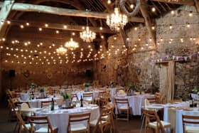 Located in the stunning Cumbrian countryside and with idyllic views of Morecambe Bay, The Barn @ Park House Farms is a wonderful 15th century wedding venue hidden away from the world.
