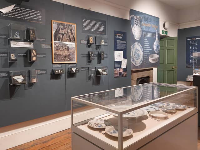 The exhibition on display at the Maritime Museum on St George’s Quay, uncovers the less well-known story of the 18th century delftware pothouse.