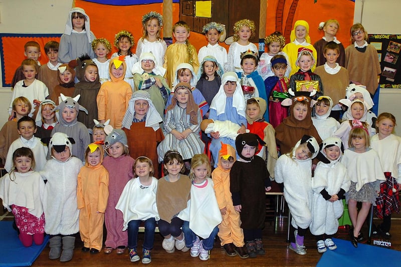 Fleetwood Charity School pre-school, reception and years 1, 2 & 3 all performed together in the School Nativity entitled "Mary, Mary!"